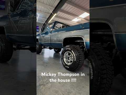 Mickey Thompson in the house today 16 x 12 Canyon Wheels 35 inch Mickey Thompson Baja legend Tires