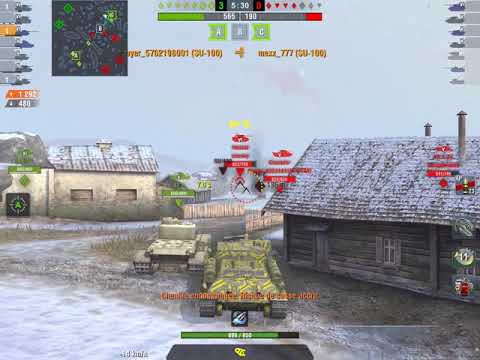 World of tanks Blitz.#7(SU 100)