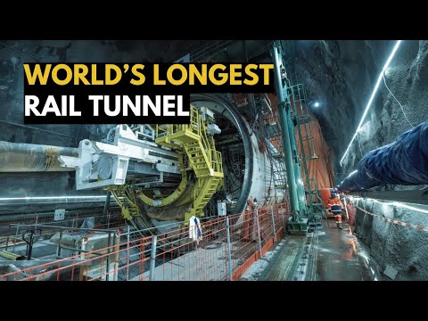 The $26 Billion Mega Tunnel Linking France and Italy