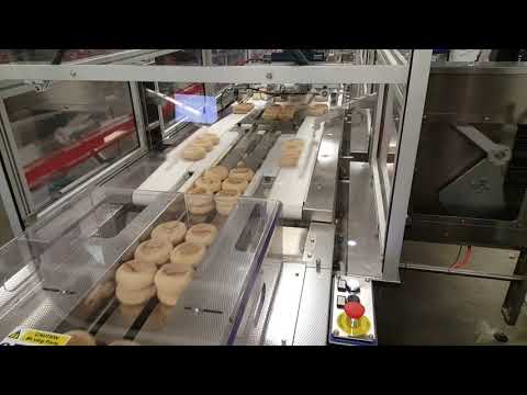 Laferpack Motion - packaging machine for round buns / Confezionatrice per panini rotondi