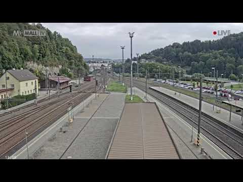 Staniční hlášení a vlak Ústí nad Orlicí - LE 1235+R 867+Zpoždění + Zpoždění vlaku LE 1255, 25.9.2021