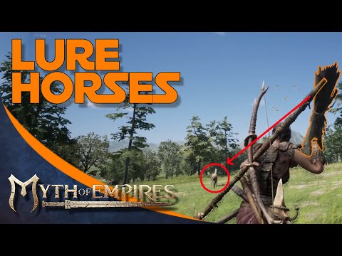 YouTube video about: How to tame a horse in myth of empires?