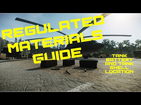 Regulated materials Guide | Reserve Quest/loot guide