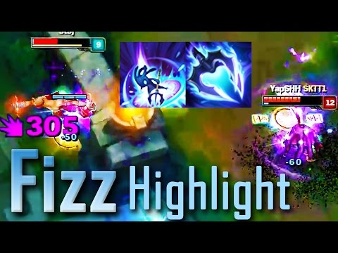 Fizz Highlights #22 - Fizz teamfight perfect plays | Patch 7.7