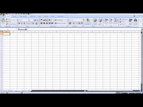 Introduction to Microsoft Excel 2007 for Absolute Beginners
