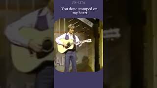 You done stomped on my heart #johndenver #funny #country #song #shorts #short