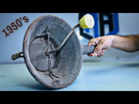 Antique Rusty VEGETABLE GRATER Restoration