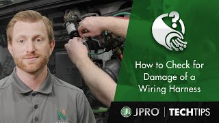 Tech Tips - How to Check for Damage of a Wiring Harness