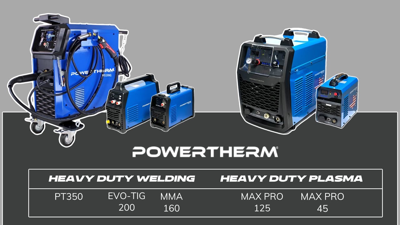 Heavy duty welding and plasma cutting