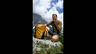 Mit Billig Rucksack in den Alpen klettern? - Gonex 30l - 35l Rolltop (291g)