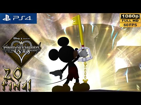 [PS4 1080p 60fps] Kingdom Hearts Walkthrough Part 20 Final Boss & Ending - KH HD 1.5 + 2.5 Remix