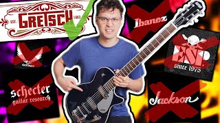 Video thumbnail for THEY ACCIDENTALLY MADE THE BEST METAL GUITAR IN THE WORLD?? || GRETSCH BARITONE by Agufish