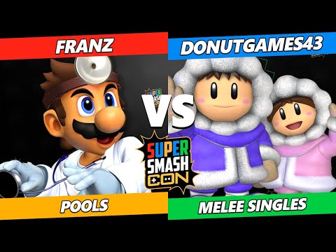 SSC 2023 - Franz (Dr. Mario) Vs. donutgames43 (Ice Climbers) Smash Melee Tournament