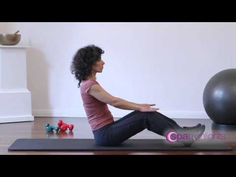 spa highlights - Effektives Rückentraining - Langsitz andersrum