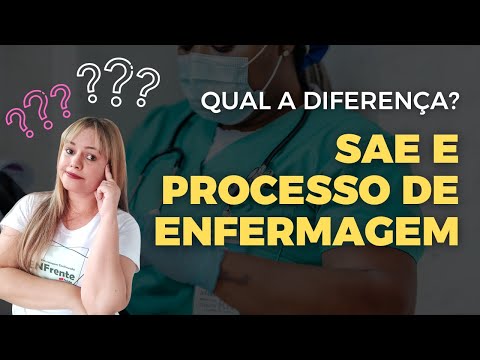 SAE E PROCESSO DE ENFERMAGEM: QUAL A DIFERENÇA? | Profª Juliana Mello