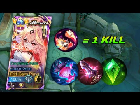 ¡¡LA MEJOR CONFIGURACIÓN DE GUINEVERE PARA AUMENTAR EL DAÑO EN 2025!! (La mejor configuración de ...