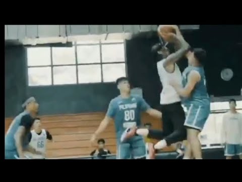 kiefer ravena block jordan clarkson💪