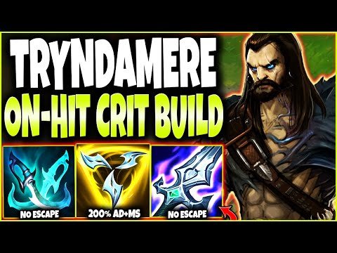 With this ON-HIT CRIT Tryndamere Build there is no ESCAPE for THEM 🔥 LoL Top Tryndamere s12 Gameplay