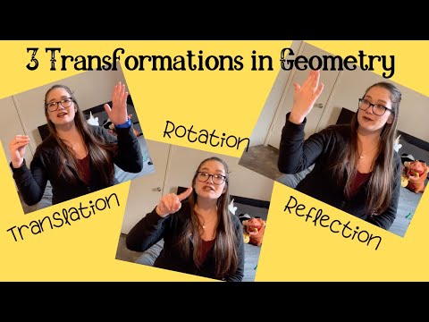 Geometry - Transformations - Everything you need to know about Translation, Reflection, & Rotation