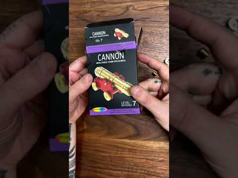 The Brass CANNON Puzzle!! 😳 #Shorts