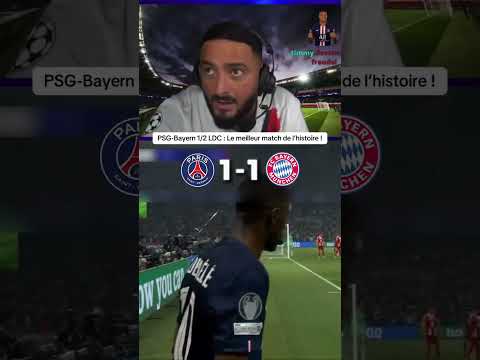 PSG Bayern 1/2 LDC : Le meilleur match de l’histoire ! #immigréparisien #parissaintgermain #bayern