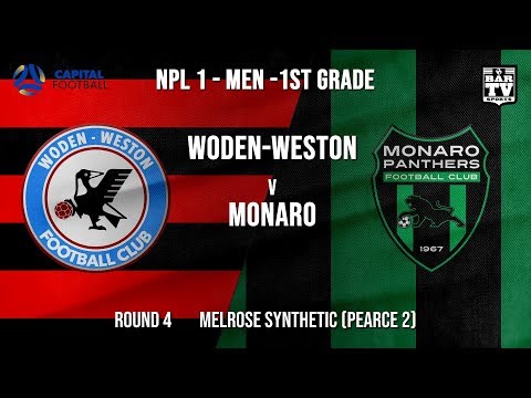 NPL1 Men - 1st Grade - Capital Football - ROUND 4 - Woden Weston FC v Monaro Panthers