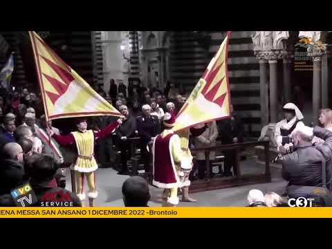 SIENA MESSA SAN ANSANAO 1 DICEMBRE 2022