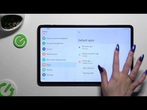 How to Change Default Apps in HONOR Pad 8 – List of Defaults