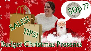 Christmas Shopping on a Budget!/SALES - PRIMARK, THE WORKS & More!/Top tips to save money!