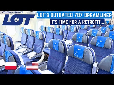 TRIP REPORT | LOT’s Super Outdated Boeing 787-8 Dreamliner | Warsaw to Newark | Economy Class Review