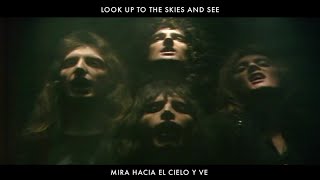 Queen - Bohemian Rhapsody (Lyrics In Spanish &amp; English / Letras en Inglés y en Español)