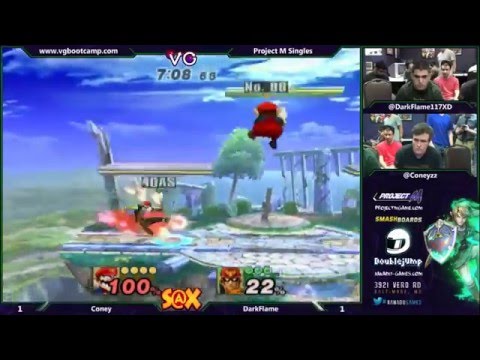 Xanadu 7/1/14 - Coney (Wario) vs. DarkFlame (Falcon)