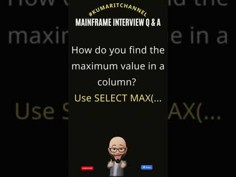 Mainframe DB2 Interview Q & A #kumaritchannel #ibm #mainframe #mainframedb2 apr 19