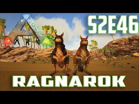 Let's Play ARK: Survival Evolved (Single Player Ragnarok)Ep.46-Taming & Breeding Procoptodon's
