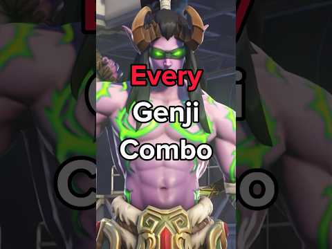 Every Genji Combo | Overwatch 2