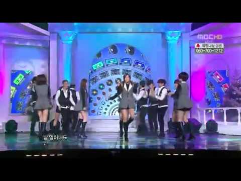 111224 T-ara - Roly Poly + Cry Cry @ Music Core X-Mas