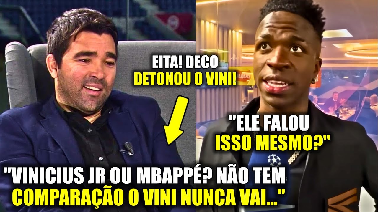 🚨 EITA! Olha o que o  DECO FALOU SOBRE O VINI JR BOLA DE OURO HOJE!
