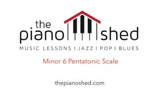 Minor 6 Pentatonic Scale Lick a la McCoy Tyner