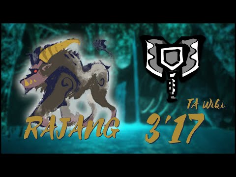 [MHRise PC] Rajang - Charge Blade solo [3'17] TA Wiki