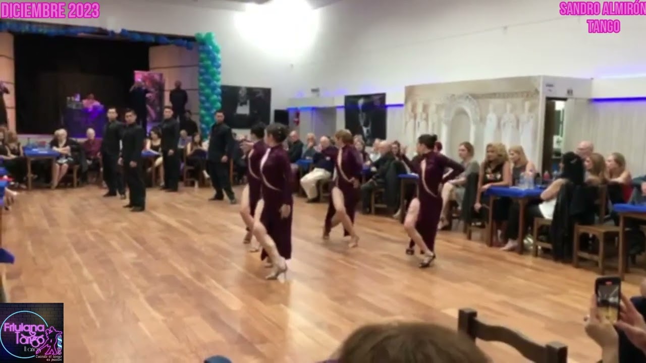 BAILAN Equipo TANGUERO de LA FRIULANA y Alumnos de FORMACIÓN en TANGO del INSTITUTO BETSABET FLORES