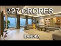 SPACIOUS BANDRA Home WITH MAGNIFICIENT Interiors In MUMBAI With SEA VIEW DLH Signature