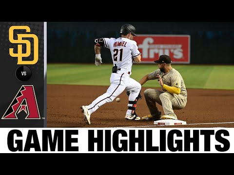 Padres vs. D-backs Game Highlights (4/8/22) | MLB Highlights