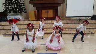 Mary's boy child #dance#song#kids#christmas#newyear#feileen#tkb#2016