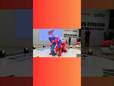 Aleatorio: La motocicleta Koraidon de Pokémon de Honda se ve ridícula en la práctica