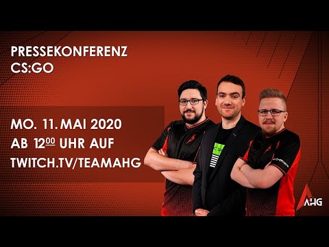 Pressekonferenz CS:GO mit BonK, Eule & dav1dK