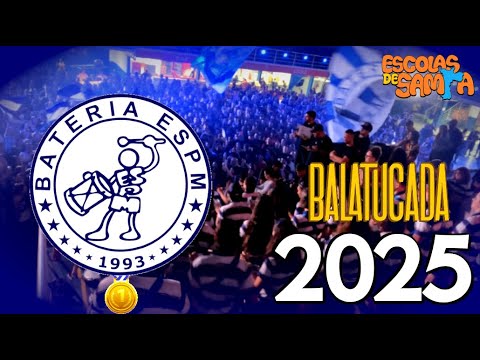 Bateria ESPM - CAMPEÃ - Balatucada 2025 - Quadra Império CV #BotaOFone #PioneiroNoVídeoDosBreques