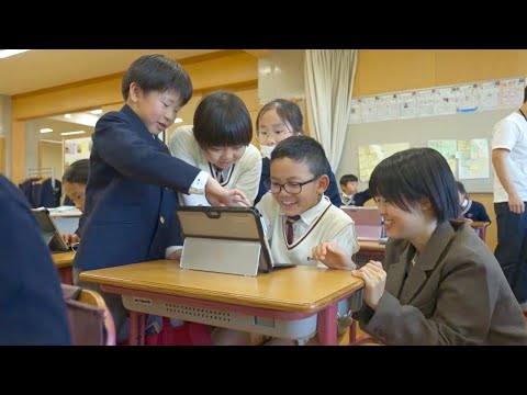立命館大学の学生が立命館小学校で特別授業 ～Adobe Expressを活用し小大連携、校外学習の発表動画を作成～