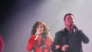 Donny &amp; Marie &quot;We Need a Little Christmas&quot; ending at Hardrock in Ohio