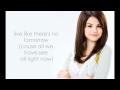 Live Like There's No Tomorrow [Karaoke] -Selena ...