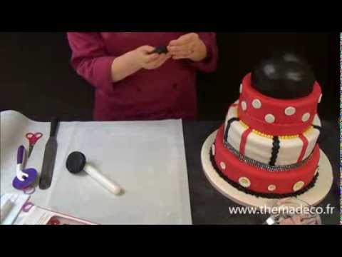 comment faire la maison de mickey en gateau